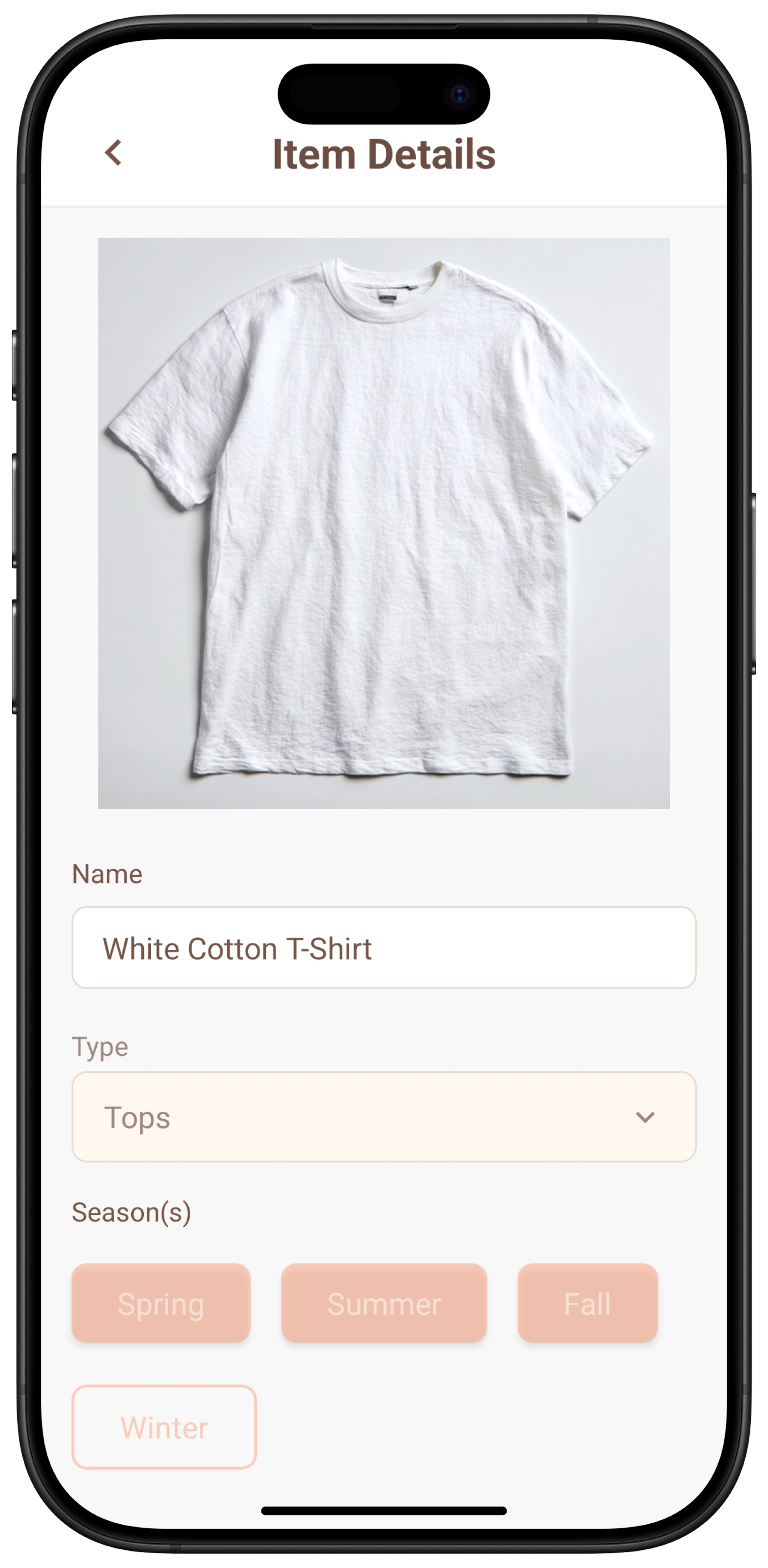 Item Details